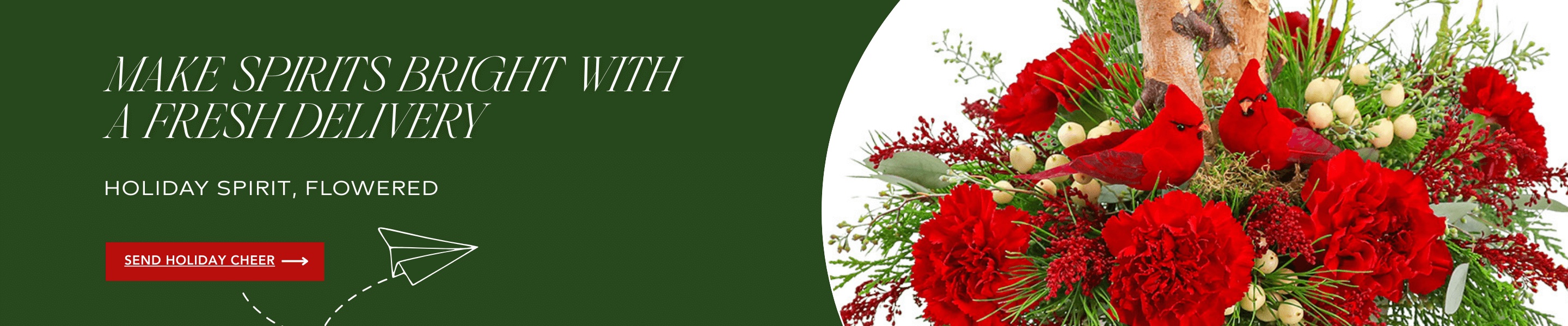 Click Here to Shop Christmas Flowers