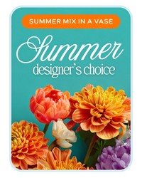 Designer's Choice Summer in a Vase -A local Pittsburgh florist for flowers in Pittsburgh. PA Designer's Choice Summer in a Vase -A local Pittsburgh florist for flowers in Pittsburgh. PA